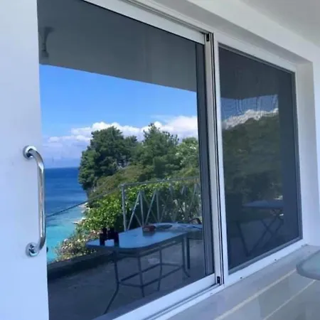 Aronis Spyros Panoramic Seaview Apartments Longos  Exterior photo
